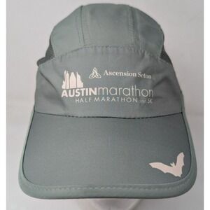 Ascending Seton Bat‎ City RUN Austin Tx Half Marathon Strapback Hat Lightweight